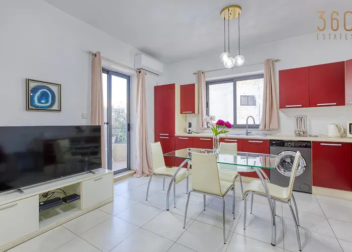 Lovely 1br With Private Balcony In By 360 Estates Apartament Gzira